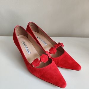 Manolo Blahnik Red Pumps
